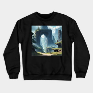 Mysterious Fantasy Archway Crewneck Sweatshirt